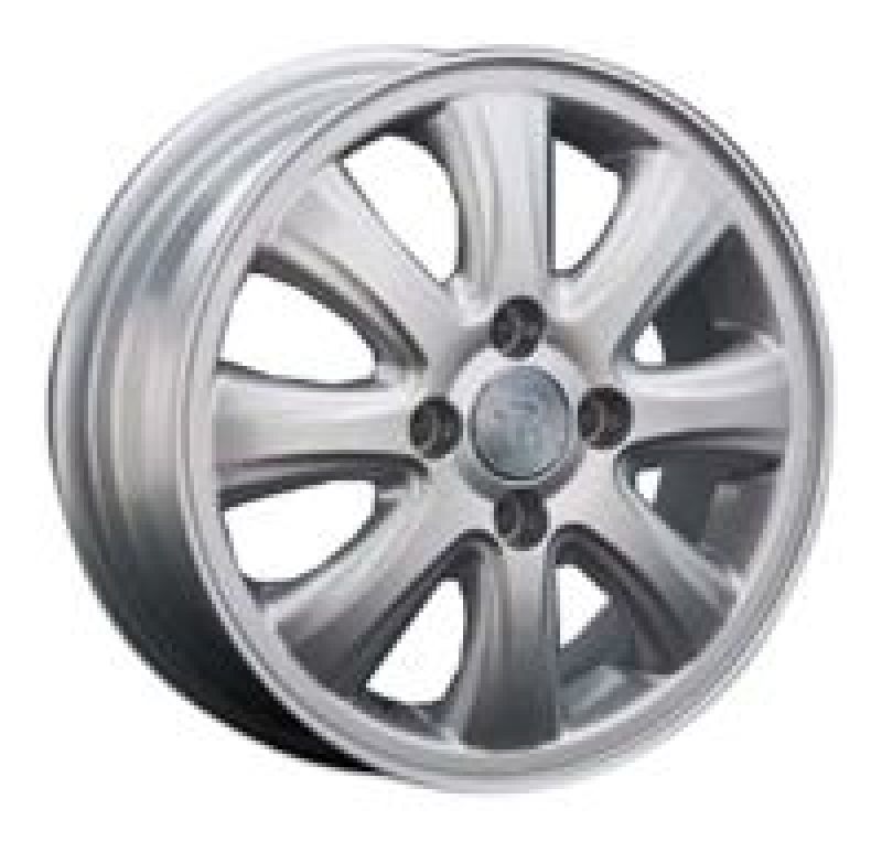 Replica  GM72 5x13/4x100 D56.6 ET39 Silver