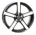Replica  W1257 7.5x18/3x112 D63.4 ET52.5 Anthracite Polished