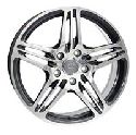 Replica  W1050 10x19/5x130 D71.6 ET44 Anthracite polished