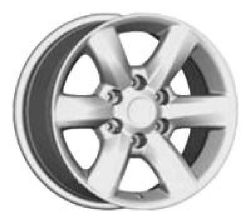 Replica  TY64 7x18/6x139.7 D106.1 ET25 Silver