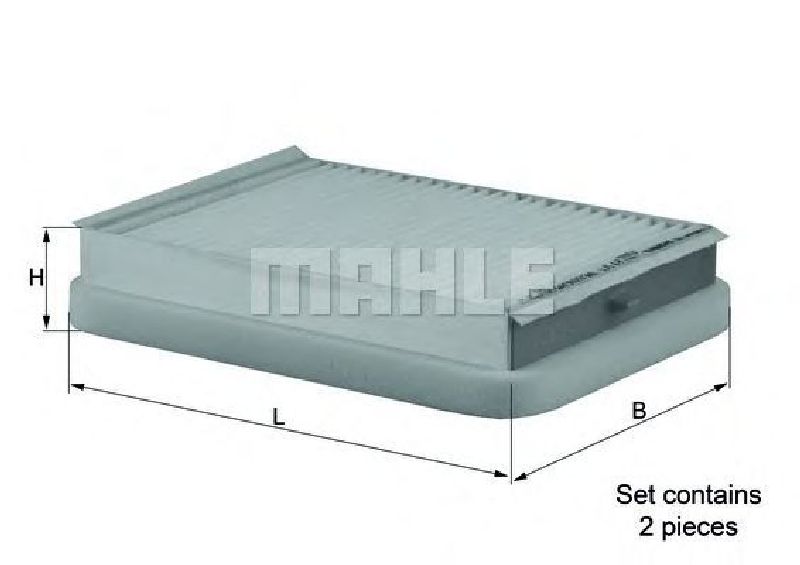 LA 17/S KNECHT 76417190 - Filter, interior air