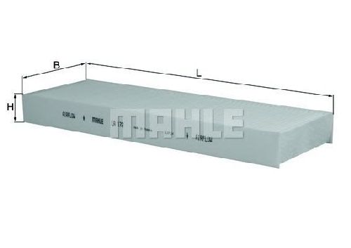 LA 172 KNECHT 76418974 - Filter, interior air