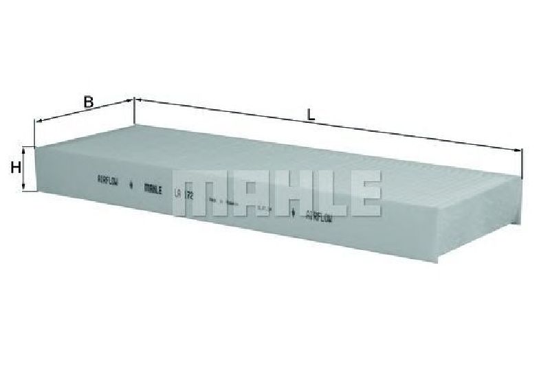 LA 172 KNECHT 76418974 - Filter, interior air