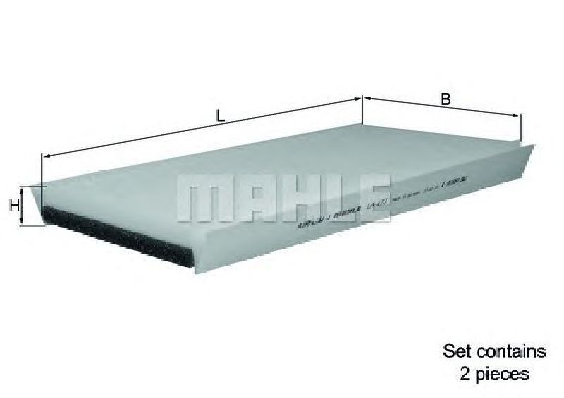 LA 173/S KNECHT 72370745 - Filter, interior air ROLLS-ROYCE