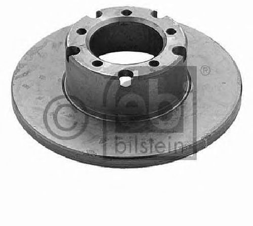 FEBI BILSTEIN 04876 - Brake Disc Front Axle