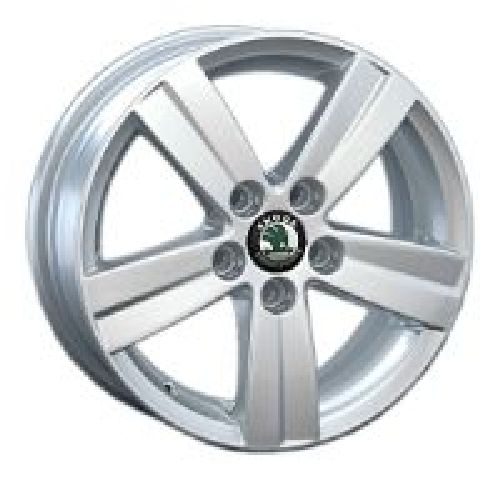 Replica SK33 6x15/5x100 D57.1 ET38 Silver