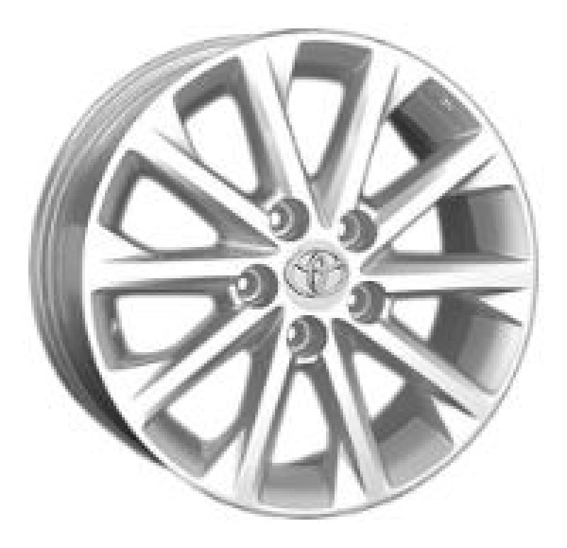 Replica TY119 6.5x16/5x114.3 D60.1 ET45 Silver