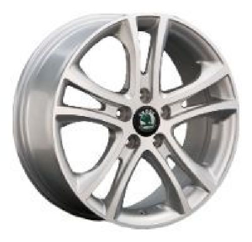 Replica SK23 7x17/5x112 D57.1 ET49 Silver