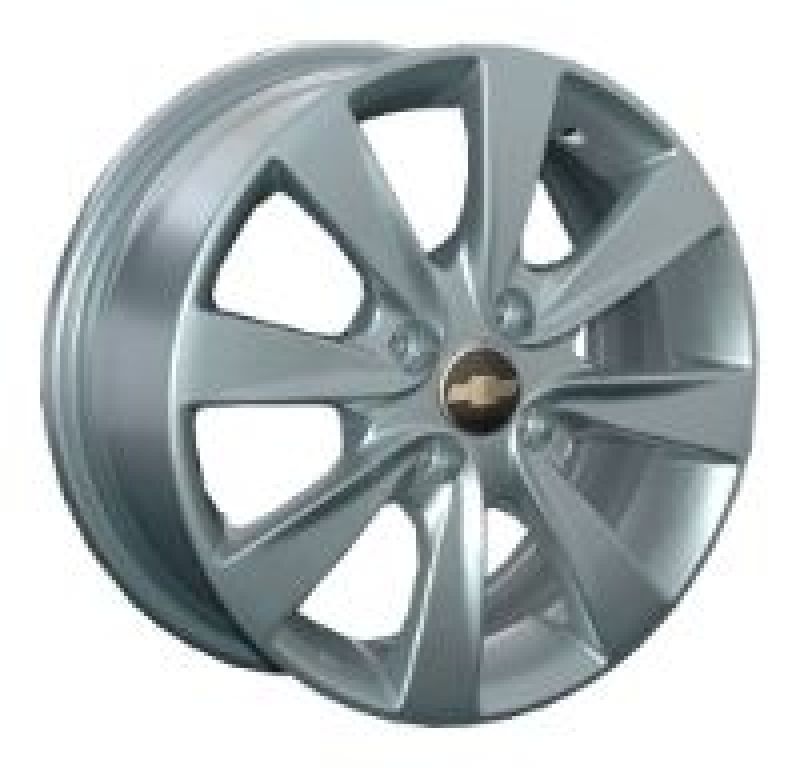 Replica GM42 6x15/4x100 D56.6 ET45 Silver