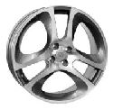 Replica W255 7x16/4x98 D58.1 ET39 Silver