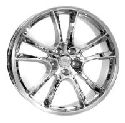 Replica W1051 10.5x23/5x130 D71.6 ET47 Chrome