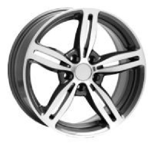 Replica W652 8.5x19/5x120 D72.6 ET34 Anthracite