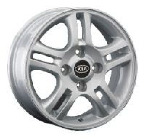 Replica KI5 6x15/4x100 D54.1 ET48 Silver