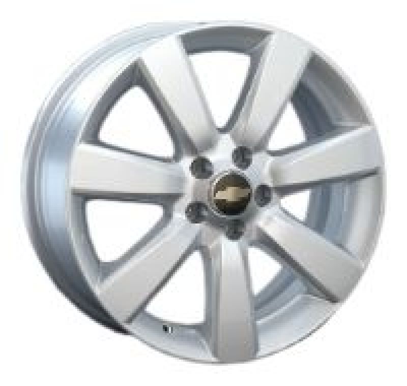 Replica GM25 7x17/5x105 D56.6 ET42 Silver