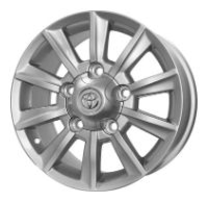 Replica TY43 8.5x20/5x150 D110.5 ET40 Silver