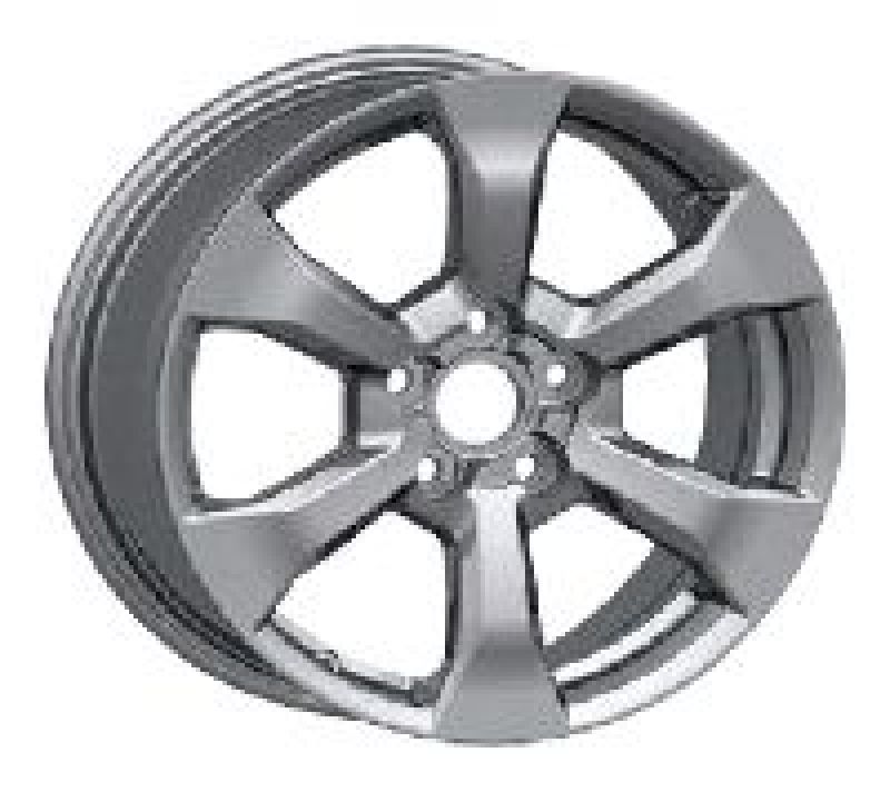 Replica TY70 7x17/5x114.3 D60.1 ET45 Silver