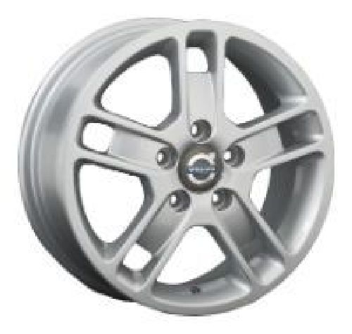 Replica V6 6.5x15/5x108 D63.3 ET52.5 Chrome