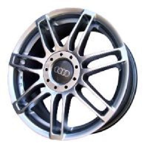 Replica 593 AU/VW 7x16/5x100 D57.1 ET43 Black