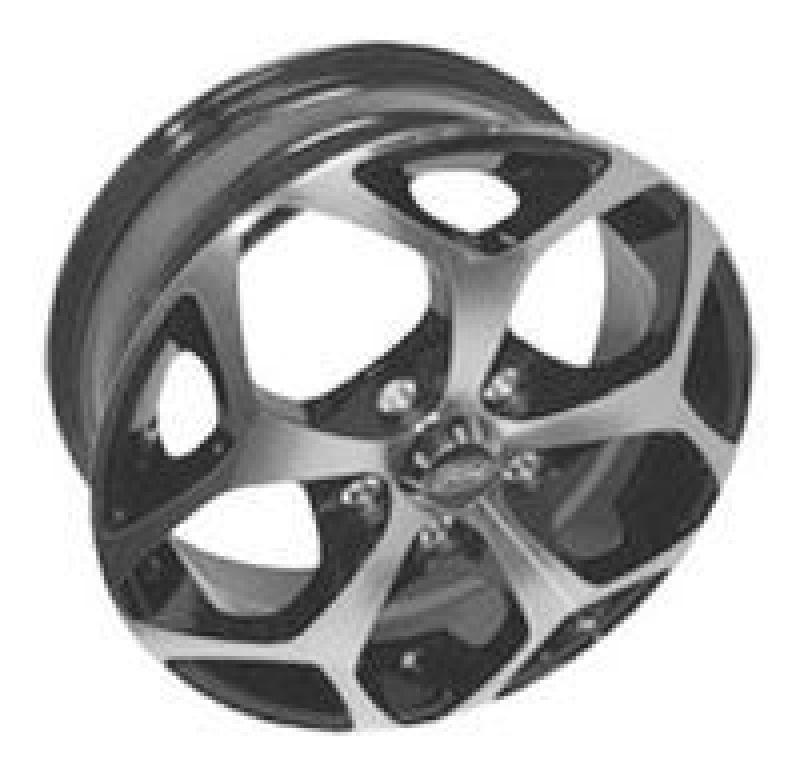 Replica FD12 7x17/5x108 D63.3 ET52.5 Black