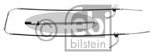 FEBI BILSTEIN 05818 - Cable, parking brake Left Rear | Right Rear