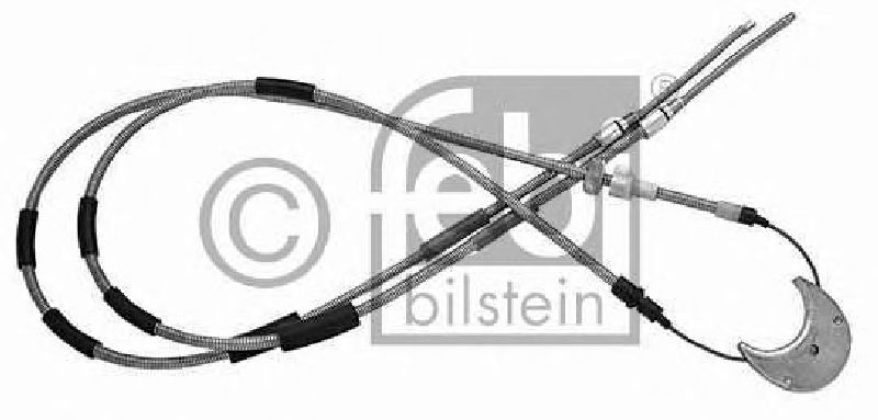 FEBI BILSTEIN 05843 - Cable, parking brake Left Rear | Right Rear