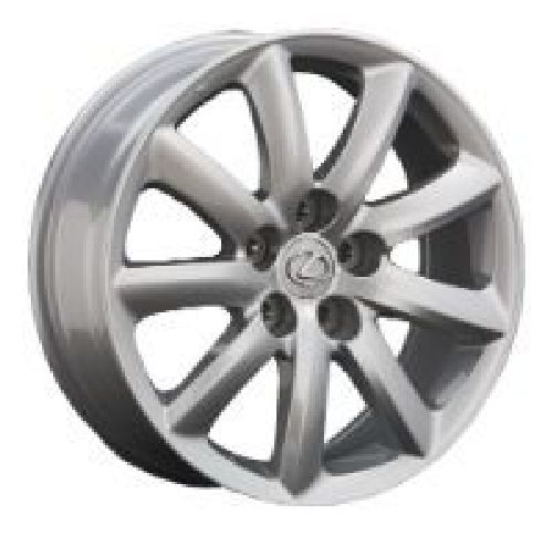 Replica LX31 7.5x18/5x120 D60.1 ET30 Silver