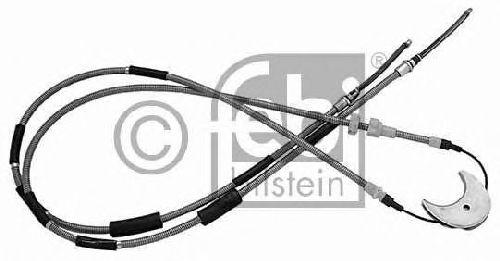 FEBI BILSTEIN 05882 - Cable, parking brake Left Rear | Right Rear