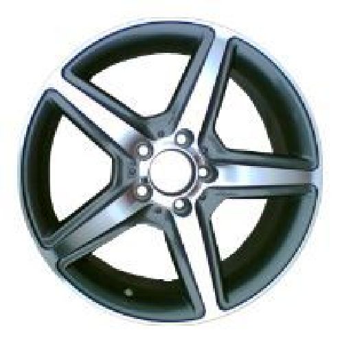 Replica MB65 8.5x18/5x112 D66.6 ET28 Black