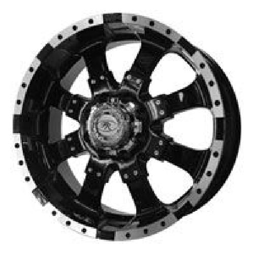 Replica 8008 9.5x22/6x165.1 D131 ET-6 Black
