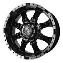 Replica 8008 9.5x22/6x165.1 D131 ET-6 Black