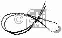 FEBI BILSTEIN 06168 - Cable, parking brake Left Rear | Right Rear