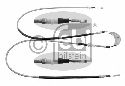 FEBI BILSTEIN 06263 - Cable, parking brake Left Rear | Right Rear