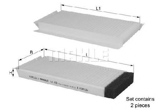 LA 450/S KNECHT 70371476 - Filter, interior air