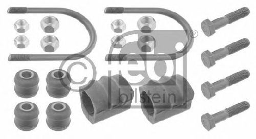 FEBI BILSTEIN 06695 - Repair Kit, stabilizer suspension Front Axle left and right