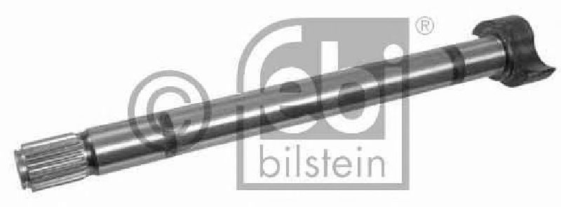 FEBI BILSTEIN 07072 - Brake Shaft, drum brake Rear Axle Rear Axle Right | Front Axle Right MAN, MERCEDES-BENZ