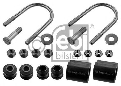 FEBI BILSTEIN 07207 - Repair Kit, stabilizer suspension Front Axle left and right