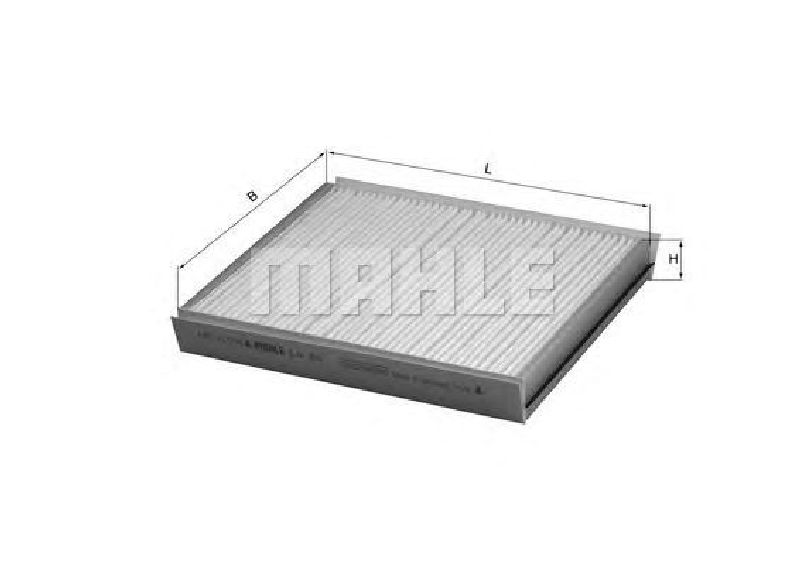 LA 84 KNECHT 76418024 - Filter, interior air