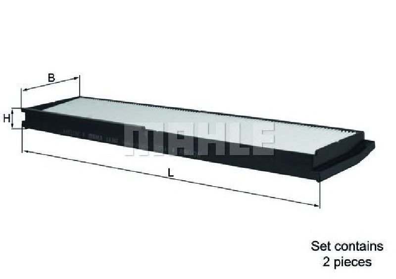 LA 862/S KNECHT 70594593 - Filter, interior air