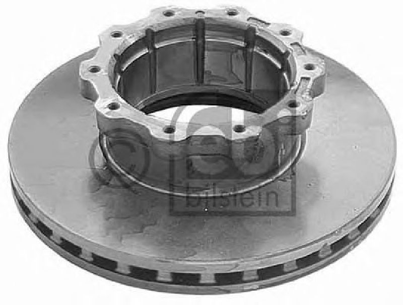 FEBI BILSTEIN 07388 - Brake Disc Front Axle | Rear Axle MERCEDES-BENZ