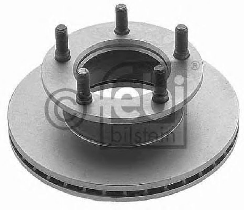 FEBI BILSTEIN 07396 - Brake Disc Front Axle MERCEDES-BENZ