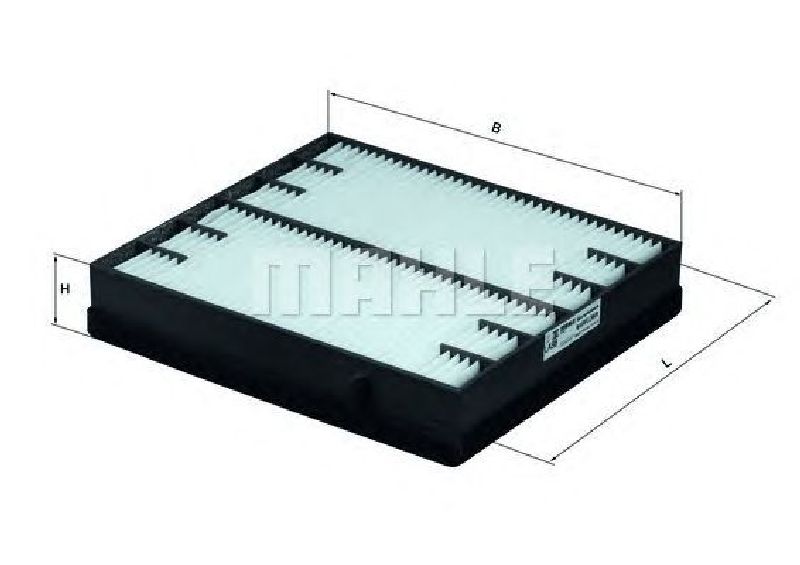 LA 98 KNECHT 76889190 - Filter, interior air