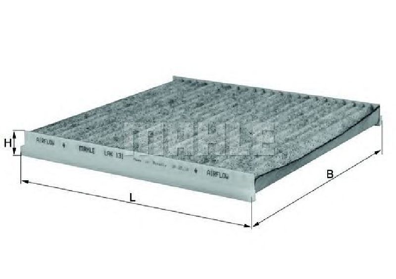 LAK 131 KNECHT 76886956 - Filter, interior air TOYOTA, SUBARU