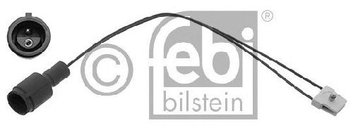FEBI BILSTEIN 08045 - Warning Contact, brake pad wear Front Axle left and right