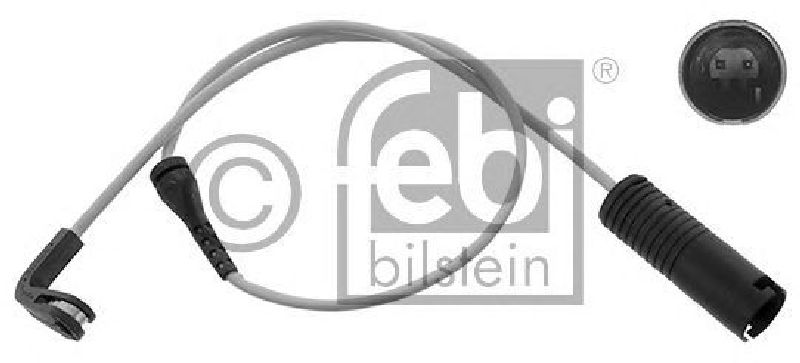 FEBI BILSTEIN 08197 - Warning Contact, brake pad wear Rear Axle left and right