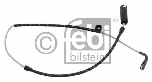 FEBI BILSTEIN 08203 - Warning Contact, brake pad wear Front Axle left and right