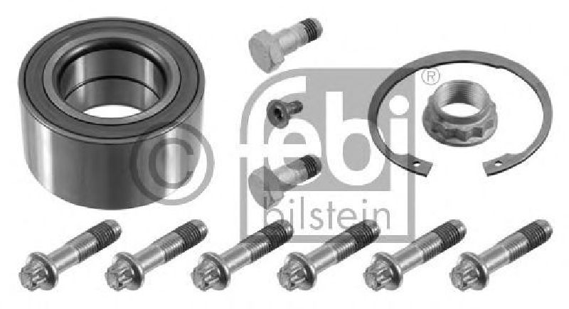 FEBI BILSTEIN 08219 - Wheel Bearing Kit Rear Axle left and right