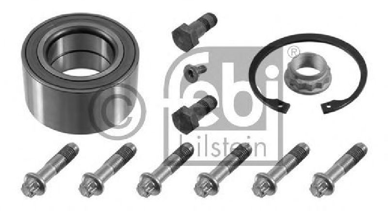 FEBI BILSTEIN 08221 - Wheel Bearing Kit Rear Axle left and right