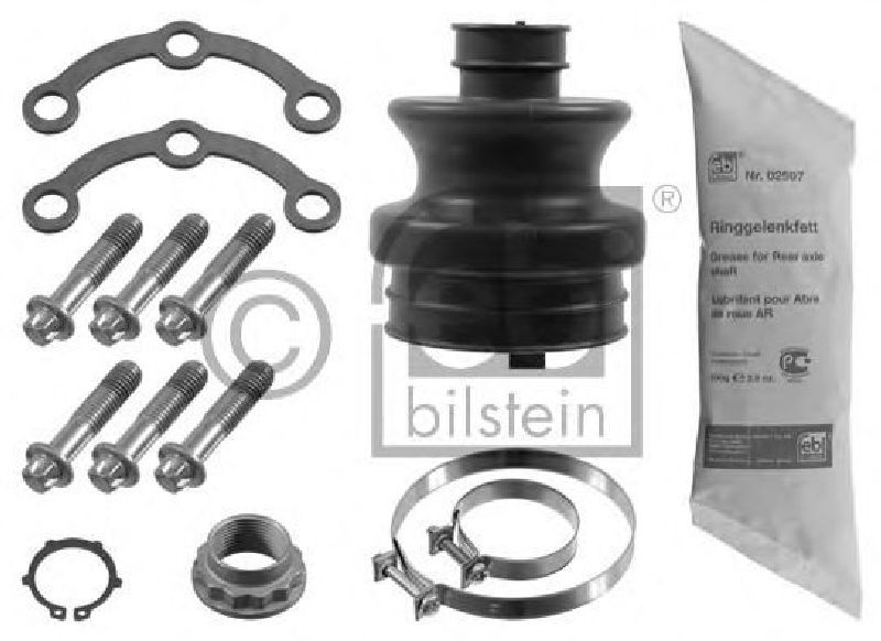 FEBI BILSTEIN 08481 - Bellow Set, drive shaft Rear Axle | Transmission End