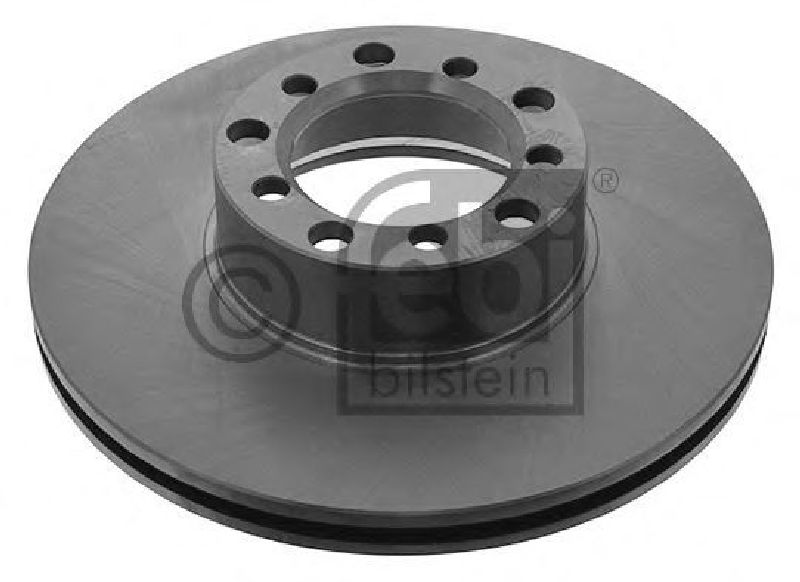 FEBI BILSTEIN 08545 - Brake Disc Front Axle