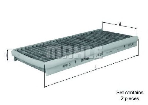 LAK 235/S KNECHT 76887624 - Filter, interior air MAZDA